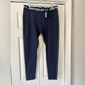 Under Armour Cold Gear Navy Leggings